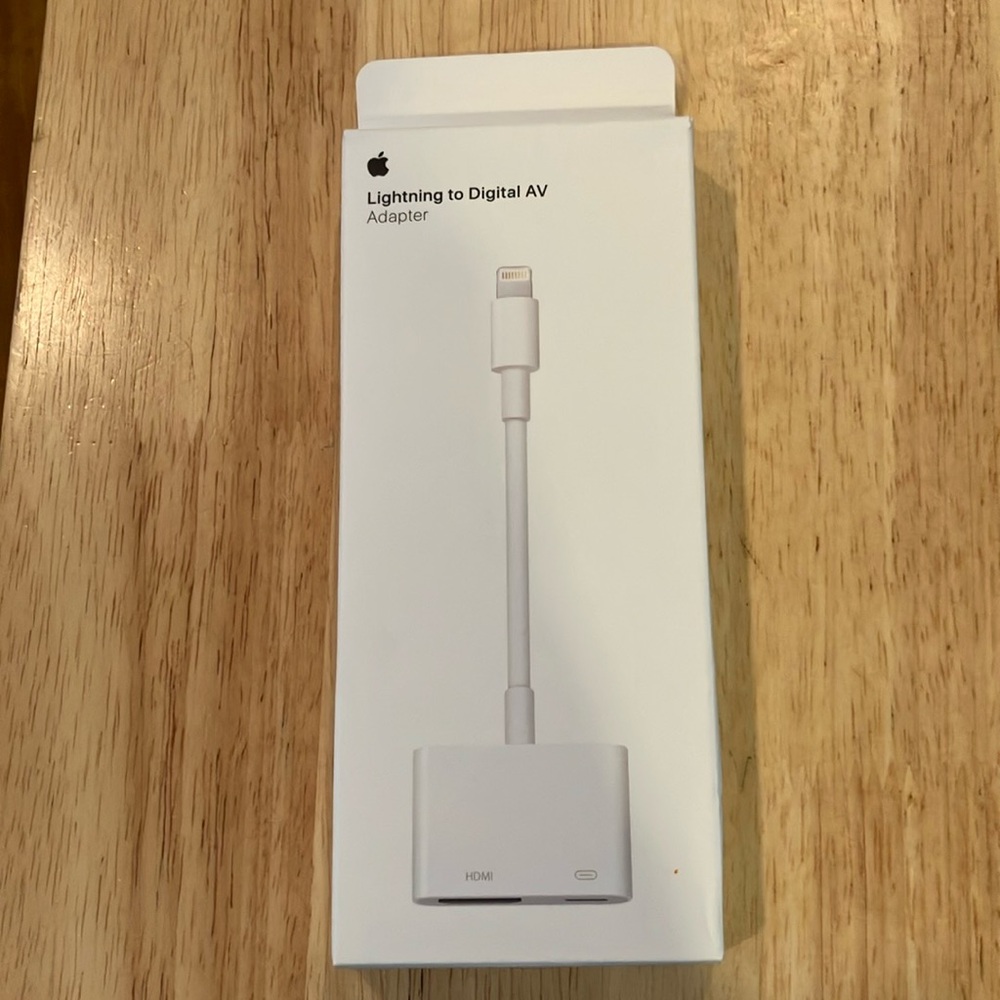 Genuine Apple Lightning to Digital AV adapter